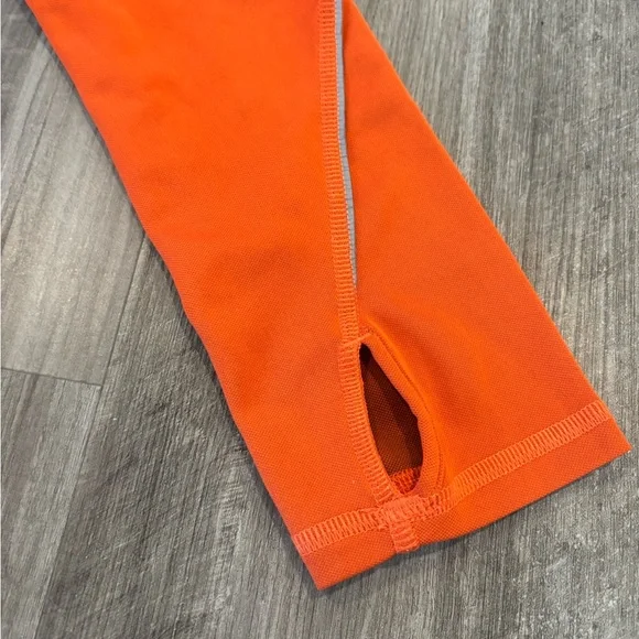 New Balance Orange Athletic Top Long Sleeves - Women’s Size Medium - Picture 4 of 9